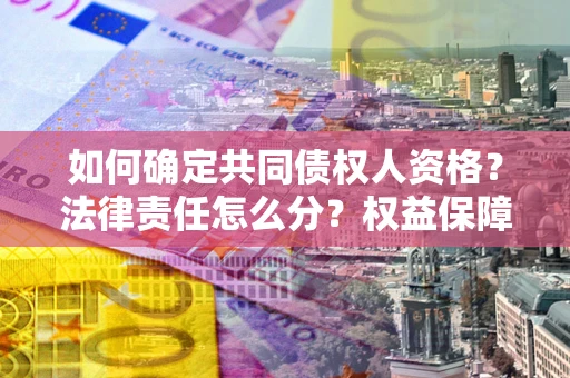 北京如何确定共同债权人资格？法律责任怎么分？权益保障技巧揭秘！