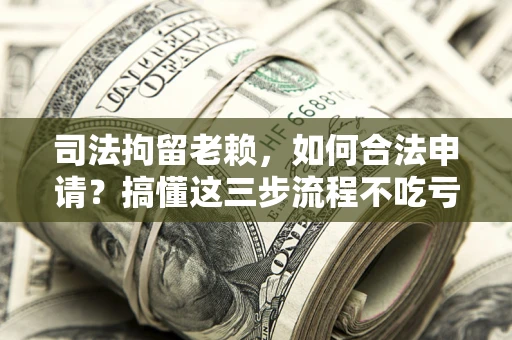 北京司法拘留老赖，如何合法申请？搞懂这三步流程不吃亏！