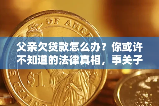 北京父亲欠贷款怎么办？你或许不知道的法律真相，事关子女未来