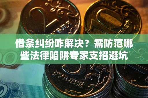 北京借条纠纷咋解决？需防范哪些法律陷阱专家支招避坑