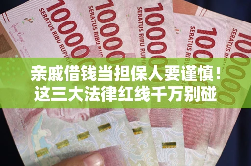 北京亲戚借钱当担保人要谨慎！这三大法律红线千万别碰