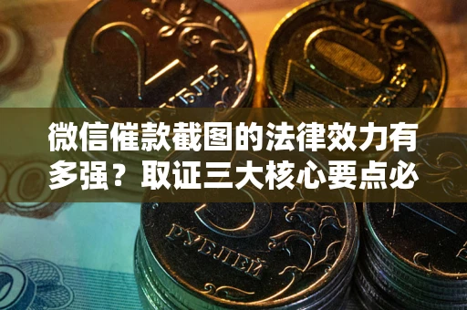 北京微信催款截图的法律效力有多强？取证三大核心要点必须知道！