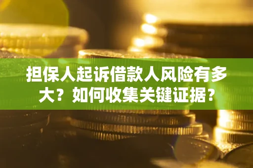 北京担保人起诉借款人风险有多大？如何收集关键证据？