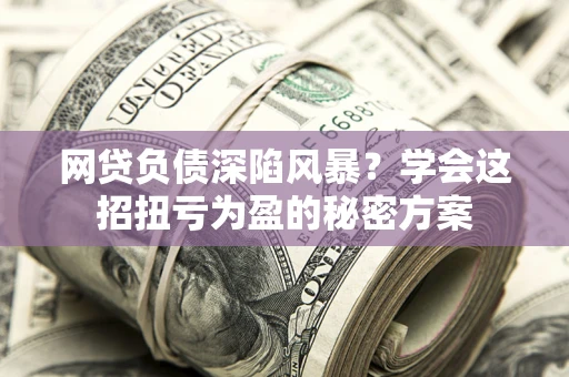 北京网贷负债深陷风暴？学会这招扭亏为盈的秘密方案