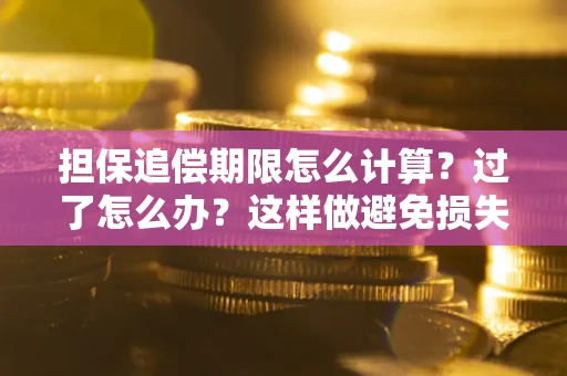北京担保追偿期限怎么计算？过了怎么办？这样做避免损失！